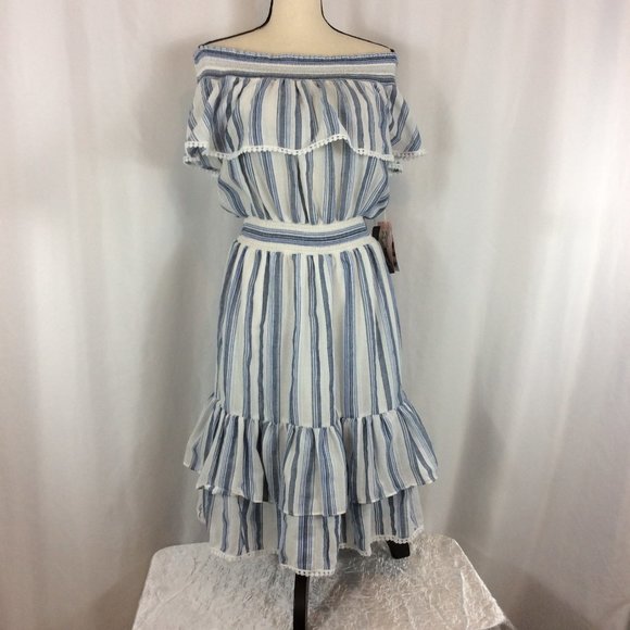 NY&Co/ Eva Mendes Dresses & Skirts - NY&CO Eva Mendes Dress Madelyn Stripe Dress 142F